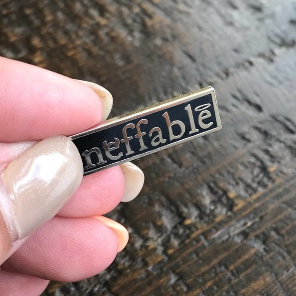 Good Omen's INEFFABLE Collectible Enamel Pin NEW! 825x3 - Picture 9 of 11